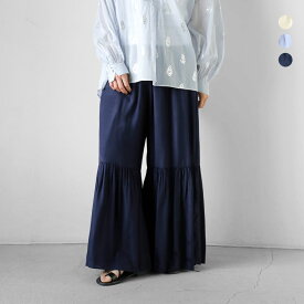 セール【20%OFF】ne Quittez pas ヌキテパ シャントン ティアード パンツ Shantoon Tiered Pants 010600cc1 レディース 【サイズ・カラー交換初回無料】