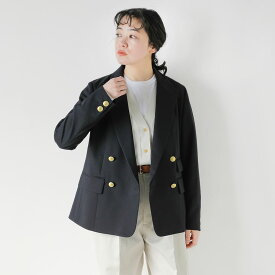 TICCA ティッカ ウール ダブル ジャケット tbfs-151 レディース 2026ss新作 春夏