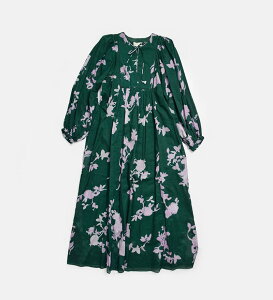ne Quittez pas �k�L�e�p �R�b�g���{�C�� ���[�Y�v�����g �n���h�X���b�L���O �h���X Cotton Voile Rose Print Hand Smocking Dress 010461wu1 ���f�B�[�X 2026ss�V�� �t�āy�N�[�|���Ώہz