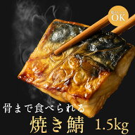 【まさかの半額 50%OFF】 骨まで食べられる鯖 1.5kg 冷凍 業務用 子供向け 子ども 冷凍魚 簡単調理 鯖 さ…