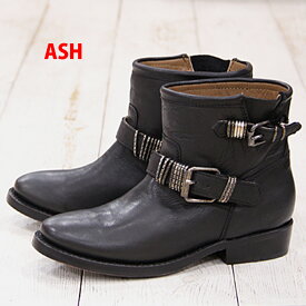 【日本正規取扱店】 ASH boots エンジニアブーツ ヴィンテージ VICK BLACK アッシュ ブーツ boots 靴 レザー レディース 黒 shoes