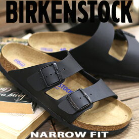 【ナロー】 【国内正規品】 BIRKENSTOCK Arizona BS Black (551253) ビルケンシュトック アリゾナ ブラック サンダル