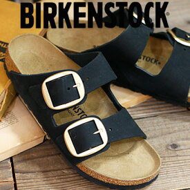 【ポイント10倍】【2023年春夏新作】【ナロー】【国内正規品】 BIRKENSTOCK Arizona Big Buckle(マットゴールド) Black (1023290)ビルケンシュトック アリゾナ ビッグ バックル ブラック サンダル