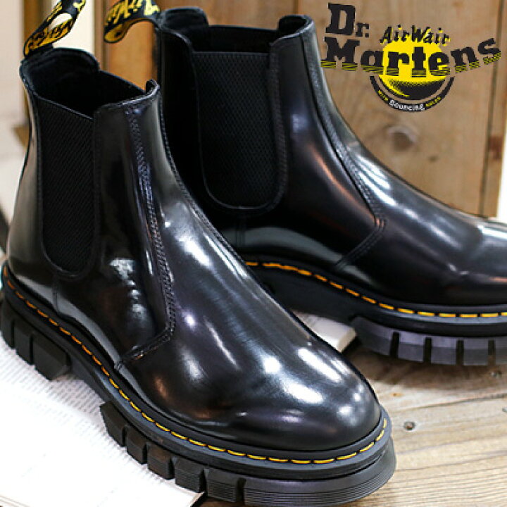 楽天市場】【国内正規品】 Dr.Martens RIKARD CHLSEA BLACK 27834001  
