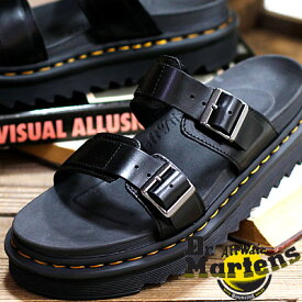 【2024年春夏再入荷】【国内正規品】 Dr.Martens MYLES 23523001 BLACK ドクターマーチン サンダル 軽量【マーチン 正規品 3ホール に並ぶ人気シリーズ】