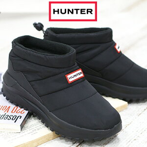 �y���X�g25.0cm�̂݁z�y2024�N�H�~�V��z�y�������K�i�z HUNTER ���j�Z�b�N�X �p�t�h �g���x�� �t���[ �g���[�i�[ UFF7002NYL BLACK�n���^�[ �V���[�g�u�[�c �u���b�N �����Y ���f�B�[�X
