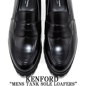 yYzy2025NH~VzyKiz KENFORD MENS TANK SOLE LOAFERS / BLACK (K025C25)PtH[h Y ^N\[ [t@[ ubN Y C 