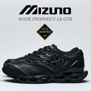 y2025NH~VzMIZUNO WAVE PROPHECY LS GTX D1GA2560 (01 BLACK)~Ym EG[uvtFV[LS SAebNX h ubN