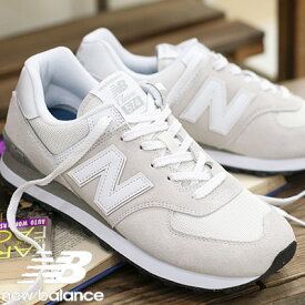 【2024年春夏入荷】【日本正規取扱店】 new balance ML574 EVW OFF WHITE ニューバランス ユニセックス スニーカー オフホワイト