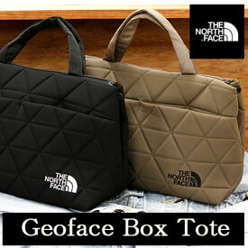 【2024年春夏再入荷】【国内正規品】 THE NORTH FACE Geoface Box Tote NM32355 ジオフェイスボックストート ブラック(K) ウォルナット(WT)メンズ レディース