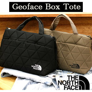 y2024NtčēׁzyKiz THE NORTH FACE Geoface Box Tote NM32355 ubN(K) EHibg(WT)UEm[XEtFCX WItFCX{bNXg[g Y fB[X
