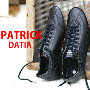 �y�����������Г��������z�y2026�N�t�čē��ׁz �y���K�戵�X�z PATRICK DATIA BLK(29571) �p�g���b�N �_�`�A �u���b�N �V���Z�e�B�b�N���U�[�X�j�[�J�[ ���f�B�[�X �����Y