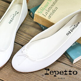 【日本正規取扱店】 レペット バレエシューズ スムース repetto Cendrillon VX086V Blanc サンドリオン ホワイト 靴　bb