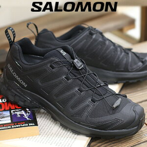 【レディース】【2025年秋冬再入荷】【Bパターン】SALOMON XA PRO 3D V9 GTX W (Black / Phantom / Pewte)サロモン トレイル ランニングシューズ GORE-TEX 防水 L47270800