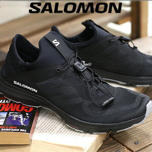 �y�����Y�z�y2026�N�t�čē��ׁzSALOMON AMPHIB BOLD 2 (Black/Black/Quarry)41303800�T������ �A���t�B�u�{�[���h �u���b�N �E�H�[�^�[�V���[�Y �ėp�X�j�[�J�[ �T���_�� 2WAY