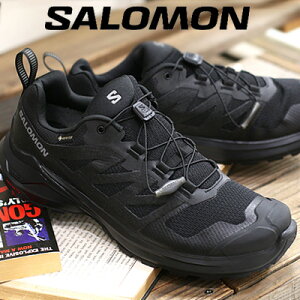 yYzy2025NH~ēׁzSALOMON X-ADVENTURE GORE-TEX(Black / Black / Black)T GbNXAhx`[ gC jOV[Y GORE-TEX h L473211