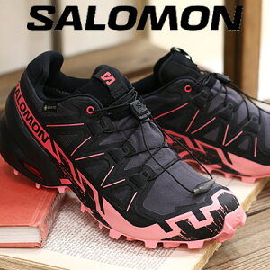 yfB[Xzy2025NH~VzSALOMON SPEEDCROSS 6 GORE-TEX(Nine Iron / Black / Flamingo Pink)T Xs[hNX 6 SAebNX ubN sN gC jOV[Y h L478804