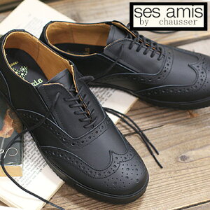 ylCfALL BLACK!!! FႢEs[gizses amis by chausser SA-01 BLZU~ oC VZ ECO`bv U[ Xj[J[ BLACK ubN fB[X Y