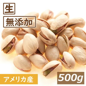 ピスタチオ 生 500g アメリカ産 ノンオイル 無植物油 無塩 塩なし 無添加 ぴすたちお 大粒 からつき 殻付き 殻つき 殻あり おやつ おつまみ 健康 美容 不飽和脂肪酸 カリウム チャック袋入り なま お徳用 業務用 大容量