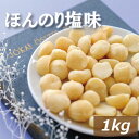 マカダミアナッツ ロースト 塩味 1kg 送料無料 まかだみあ ろーすと 無添加 塩あり 無植物油 ノンオイル 不飽和脂肪酸 オレイン酸 パルミトレイン酸 抗酸化作用 美容 健康 おやつ おつまみ お徳用 大容量 業務用 チャック袋入り 高級 グルメ みのや