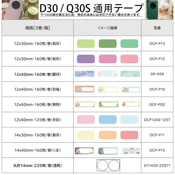 楽天市場】Phomemo D30 ラベルライター 景品用紙付 食品表示ラベル 