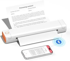 [���r���[���T] �X�}�z�v�����^�[ Phomemo A4 ���M ���o�C���v�����^�[ �ƒ�p Bluetooth�T�[�}���v�����^�[ �|�[�^�u���v�����^�[ 53mm/80mm/110mm/A4 �X�}�z�ƃp�\�R���ڑ�OK ���s �I�t�B�X �ƒ� �r�W