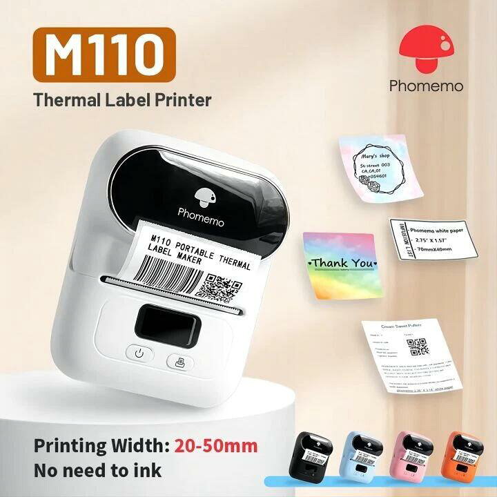 楽天市場】Phomemo M110 ラベルライター 家庭用 スマホ 対応 ラベル 