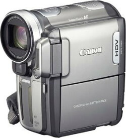 【中古】（非常に良い）Canon ハイビジョンデジタルビデオカメラ iVIS (アイビス) HV10 バーニッシュシルバー IVISHV10(S)