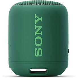 【中古】（非常に良い）ソニー SONY ワイヤレスポータブルスピーカー SRS-XB12 : 防水 / 防塵 / Bluetooth対応 / 重低音モデル 軽量 コンパクト 2019年モデル グリー