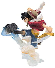 【中古】「ほぼ新品」フィギュアーツZERO ONE PIECE モンキー・D・ルフィ -ゴムゴムの鷹鞭- 約150mm PVC&ABS製 塗装済み完成品フィギュア