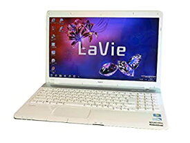 【中古】NEC ノートパソコン パソコン LS150/F ホワイト テンキー ノート 本体 Windows7 Celeron ブルーレイ 4GB/500GB