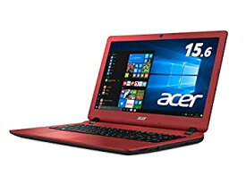【中古】Acer ノートパソコン Aspire Celeron/15.6インチ/4GB/500GB/Windows10/レッド ES1-533-N14D/R