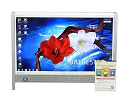 【中古】液晶一体型 Windows7 デスクトップパソコン パソコン NEC Celeron DVD 地デジ 4GB/500GB