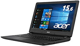 【中古】Acer ノートパソコン Aspire Celeron N3350/15.6インチ/4GB/500GB HDD/DVD ドライブ/Windows 10/ブラック ES1-533-W14D/K