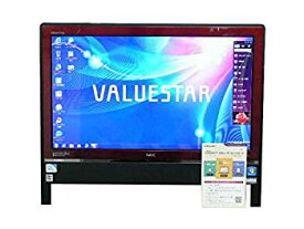 【中古】NEC デスクトップパソコン パソコン VN370/E レッド デスクトップ 一体型 本体 Windows7 Celeron DVD 地デジ 4GB/500GB