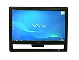 【中古】（非常に良い）SONY デスクトップパソコン パソコン VPCJ137FJ ブラック デスクトップ 一体型 本体 Windows7 Pentium DVD 地デジ 4GB/500GB