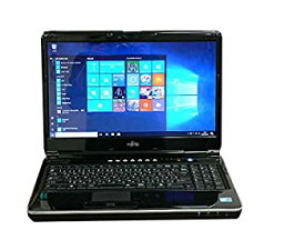 【中古】富士通 ノートパソコン パソコン NF/D70 ブラック テンキー ノート 本体 Windows10 Core 2 Duo DVD 4GB/500GB