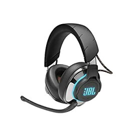 【中古】JBL QUANTUM 800 ゲーミングヘッドセット/ヘッドホン/ノイズキャンセリング/ハイレゾ対応/3.5MM+2.4GHzワイヤレス接続/ブラック/JBLQUANTUM800BL