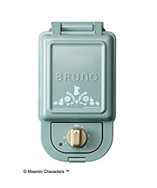 【中古】ブルーノ BRUNO ホットサンドメーカー 耳まで焼ける 電気 ムーミン シングル ブルーグレー BOE050-BGR