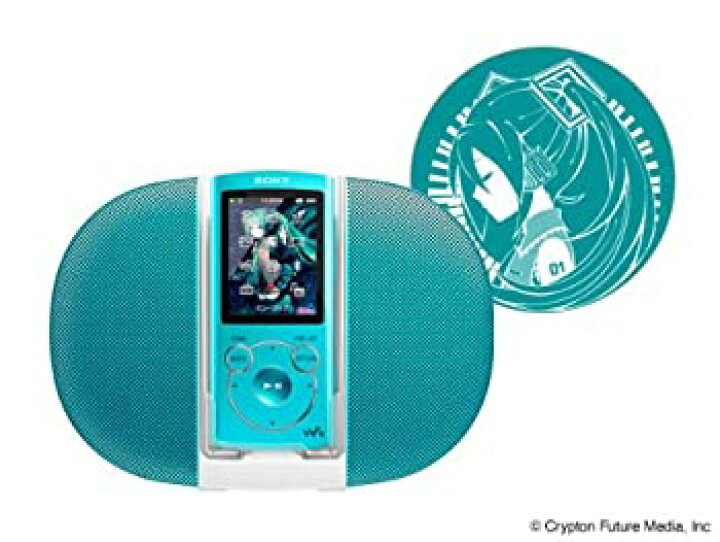 楽天市場 中古 Sony 初音ミク ウォークマン Nw S764k ブルースピーカー付 限定3939台 オマツリライフ別館