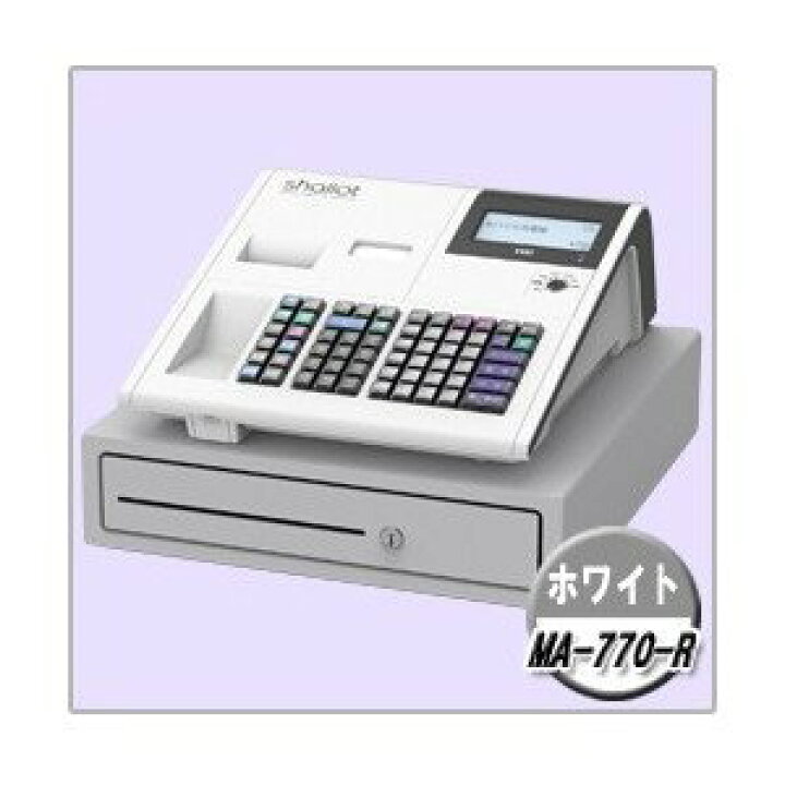 楽天市場】【中古】「未使用品」東芝 テック 電子 レジ スター MA-770 