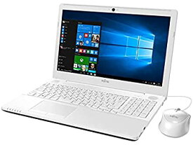 【中古】「非常に良い」富士通 ノートパソコン LIFEBOOK プレミアムホワイト FMVA45XW