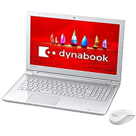 【中古】東芝 15.6型ノートパソコン dynabook T45/VW リュクスホワイト（＆ 搭載） PT45VWP-SJA