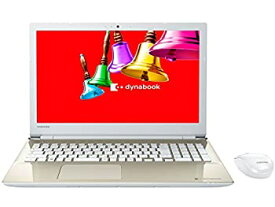 【中古】東芝 15.6型ノートパソコン dynabook T45 サテンゴールド（ サービス） PT45BGP-SJA2
