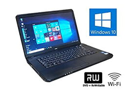 【中古】中古ノートパソコン 　互換属　 WINDOWS10クリーンインストール　NEC 　すぐに使えます 　無線 DVD書込み（中古）