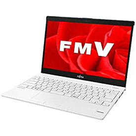 【中古】富士通 13.3型ノートPC [・Win10 Home・Core i3] LIFEBOOK UH55/B3 ホワイト with ネイビー FMVU55B3LB