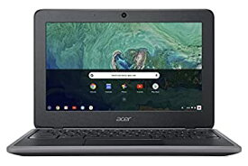【中古】Acer Google Chromebook Celeron N3350 LPDDR4_4GB eMMC_32GB 11.6インチHD 英語キーボード USB Type-C 802.11ac+Bluetooth 4.2 microSD 約12時
