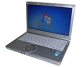 【中古】中古パソコン ノートパソコン レッツノート Windows7 Panasonic Let'sNote CF-SX1(CF-SX1GDHYS) Core i5-2540M 2.6GHz メモリー4GB/HDD 250GB マ