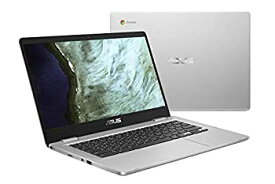 【中古】（非常に良い）ASUS Chromebook C423NA-DH02 14.0"HD NanoEdgeディスプレイ、180度ヒンジIntelデュアルコアCeleronプロセッサ、4GB RAM、32GB eMMCストレージ、