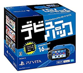 【中古】（非常に良い）PlayStation Vita デビューパック Wi-Fiモデル ブルー/ブラック